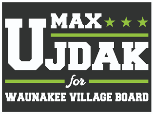 Waunakee Village Board candidate Max Ujdak